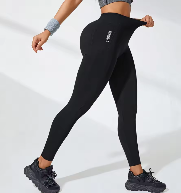Calça Legging Feminina Cintura Alta Modeladora Academia Corrida Yoga